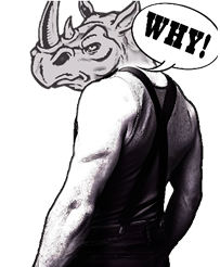 Comic Clip Vol 1 Rhino Sketch Art Cartoon